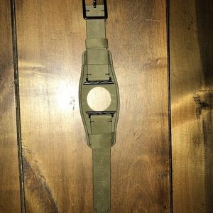 🎄Compatible Apple Watch Band Leather Cuff NWOT🎄